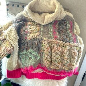 Free People Chunky sweater XS Women’s Oversized